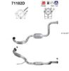 MERCE 6384901919 Catalytic Converter